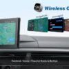 Wireless CarPlay Adapter Wireless for iPhone CarPlay & Android Auto, Adapter for USB A & USB C